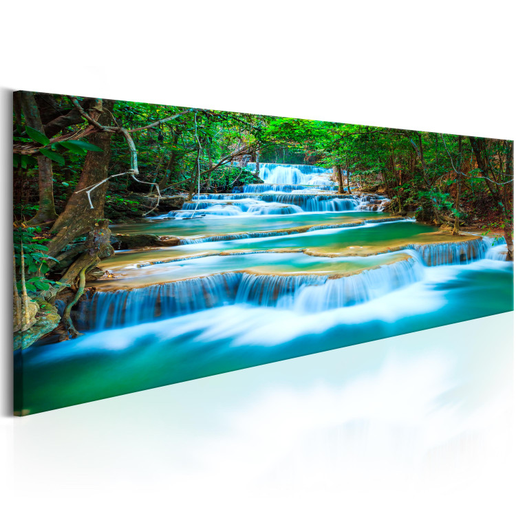 Large canvas print Sapphire Waterfalls III [Large Format] 149033 additionalImage 3
