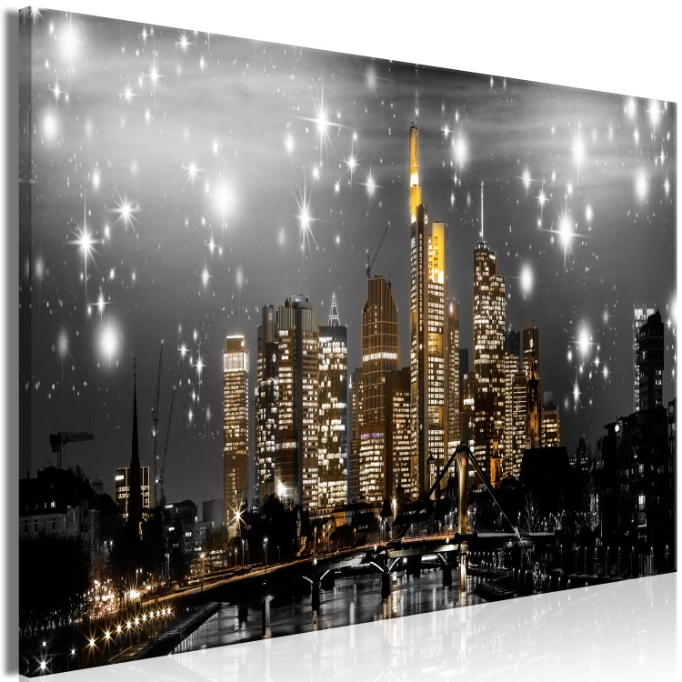 Large canvas print Twinkles Over the Bridge [Large Format] 150733 additionalImage 3
