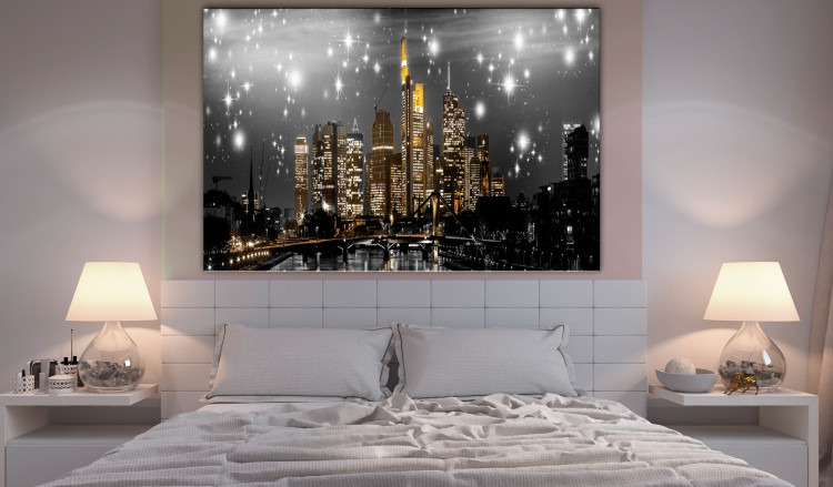 Large canvas print Twinkles Over the Bridge [Large Format] 150733 additionalImage 6