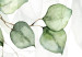 Canvas Lightness of Leaves - Delicate Composition With Twigs in Bloom 151433 additionalThumb 5