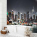 Wall Mural Panorama of New York - architecture of the city at night with skyscrapers and the bay 64433 additionalThumb 8