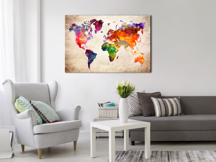Decorative Pinboard Colourful Universe  [Cork Map] 93733 additionalImage 4