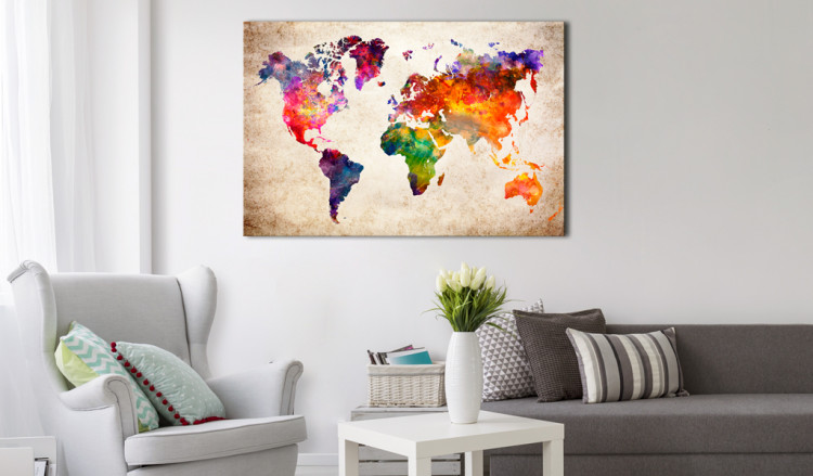 Decorative Pinboard Colourful Universe  [Cork Map] 93733 additionalImage 3