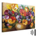 Canvas Print Painted Nature (1-part) - Artistic Vase with Flower Bouquet 95933 additionalThumb 8