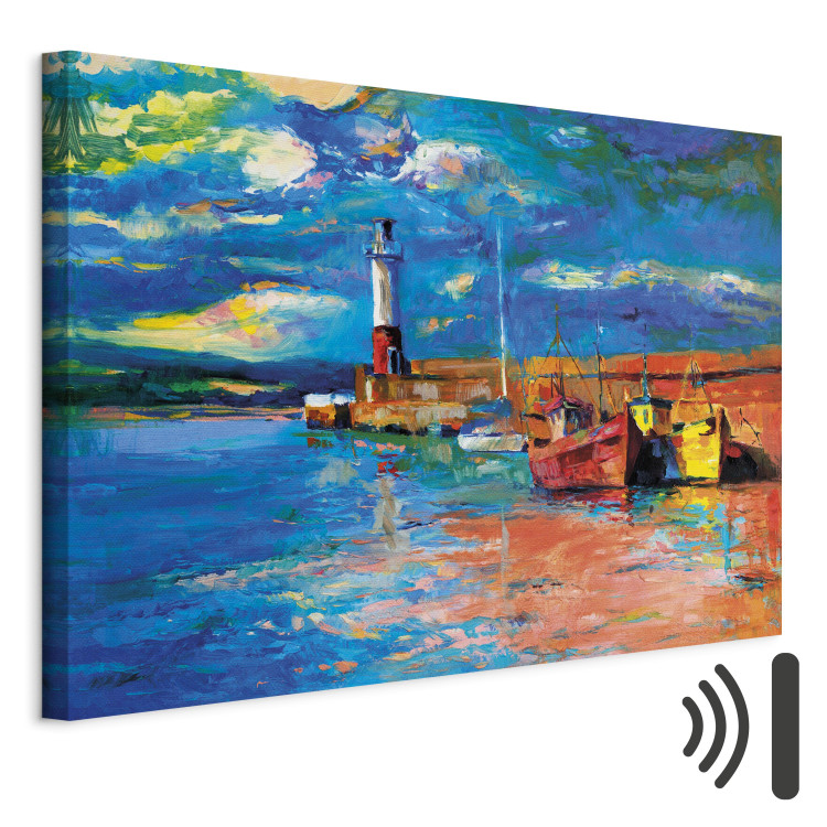 Canvas Seaside Landscape: The Lighthouse 98033 additionalImage 8