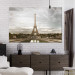 Canvas Pride of Paris - Eiffel Tower against the Sky and City Architecture of France 107243 additionalThumb 3
