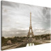Canvas Pride of Paris - Eiffel Tower against the Sky and City Architecture of France 107243 additionalThumb 2