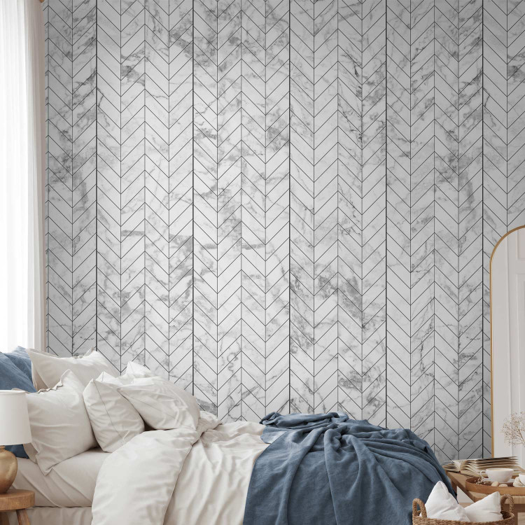 Modern Wallpaper Magma Tread (Grey) 108043 additionalImage 3