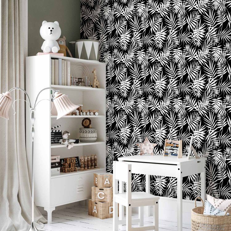 Wallpaper Black and White Jungle 113743 additionalImage 4