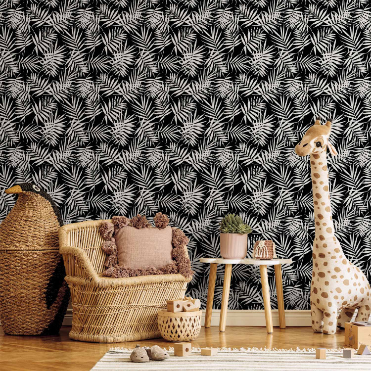 Wallpaper Black and White Jungle 113743 additionalImage 8