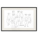 Wall Poster Meerkat Family - black and white composition with English text 117543 additionalThumb 18