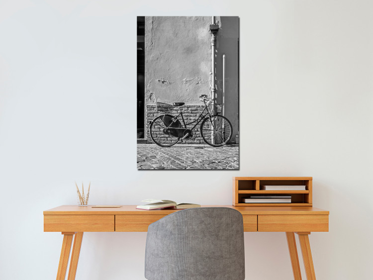 Canvas City bike - a vehicle in a retro district in black and white 117743 additionalImage 3