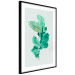 Poster Mint Grace - plant composition with mint leaves on a light background 126543 additionalThumb 6