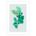 Poster Mint Grace - plant composition with mint leaves on a light background 126543 additionalThumb 19