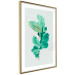 Poster Mint Grace - plant composition with mint leaves on a light background 126543 additionalThumb 7