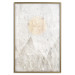 Wall Poster May Snow - abstract beige texture with geometric figures 127343 additionalThumb 17
