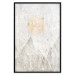 Wall Poster May Snow - abstract beige texture with geometric figures 127343 additionalThumb 16