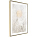 Wall Poster May Snow - abstract beige texture with geometric figures 127343 additionalThumb 5