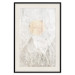 Wall Poster May Snow - abstract beige texture with geometric figures 127343 additionalThumb 19