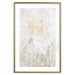 Wall Poster May Snow - abstract beige texture with geometric figures 127343 additionalThumb 14