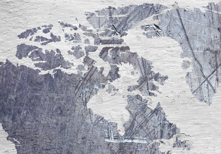 Large canvas print Concrete World Map [Large Format] 128343 additionalImage 4
