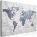Large canvas print Concrete World Map [Large Format] 128343 additionalThumb 3