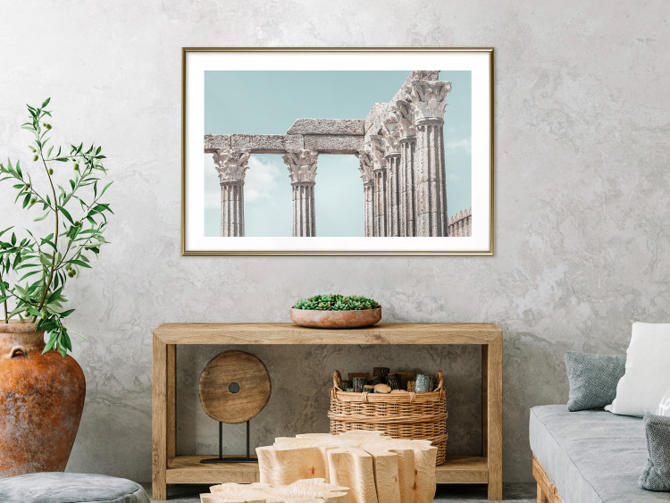 Wall Poster Pillars of History - architecture of historic columns against a clear sky 129843 additionalImage 13