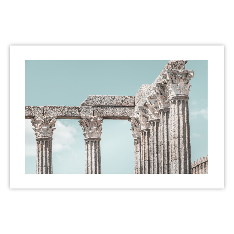 Wall Poster Pillars of History - architecture of historic columns against a clear sky 129843 additionalImage 19