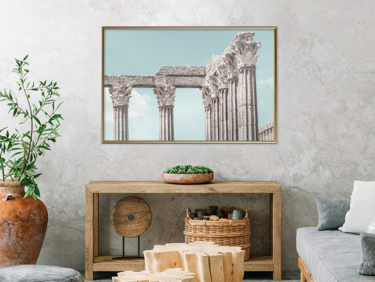 Wall Poster Pillars of History - architecture of historic columns against a clear sky 129843 additionalImage 5