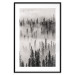Wall Poster Nesting Site - landscape of a forest with spruce trees covered in thick fog 130243 additionalThumb 19