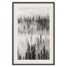 Wall Poster Nesting Site - landscape of a forest with spruce trees covered in thick fog 130243 additionalThumb 26