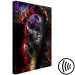 Canvas Print Black Jaguar (1-piece) Vertical - abstract colorful animal 131643 additionalThumb 6