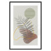 Poster Palm Shadow - plant among various figures in an abstract motif 131843 additionalThumb 17