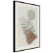 Poster Palm Shadow - plant among various figures in an abstract motif 131843 additionalThumb 6