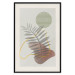 Poster Palm Shadow - plant among various figures in an abstract motif 131843 additionalThumb 19