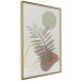 Poster Palm Shadow - plant among various figures in an abstract motif 131843 additionalThumb 11