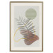 Poster Palm Shadow - plant among various figures in an abstract motif 131843 additionalThumb 20