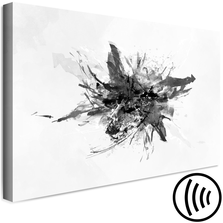 Canvas Expansion (1-piece) Wide - industrial black and white abstraction 132243 additionalImage 6