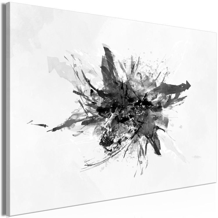 Canvas Expansion (1-piece) Wide - industrial black and white abstraction 132243 additionalImage 2