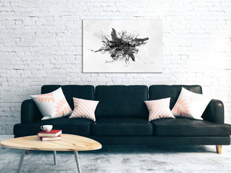 Canvas Expansion (1-piece) Wide - industrial black and white abstraction 132243 additionalImage 3