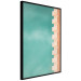 Poster Northern Balconies - architecture of a pastel-colored wall against a bright sky 134743 additionalThumb 11