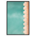 Poster Northern Balconies - architecture of a pastel-colored wall against a bright sky 134743 additionalThumb 16