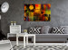 Canvas Print Painted Poetry (1-piece) Wide - abstract colorful patterns 135343 additionalThumb 3