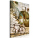 Canvas Bike on the stone stairs - photography of the Italian town 135843 additionalThumb 2