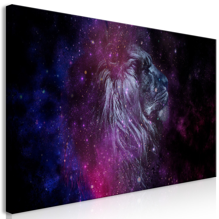 Large canvas print Cosmic Lion II [Large Format] 136343 additionalImage 3