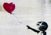 Large canvas print Girl With a Balloon by Banksy II [Large Format] 136443 additionalThumb 6