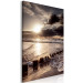 Canvas Broken Passion (1-piece) Vertical - sunset and sea 137943 additionalThumb 2