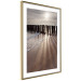 Poster Light of Hope - seascape of a beach against a setting sun 138043 additionalThumb 5