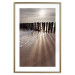 Poster Light of Hope - seascape of a beach against a setting sun 138043 additionalThumb 13