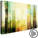 Canvas Art Print Leafless Forest (1-piece) Wide - beautiful landscape among bare trees 138343 additionalThumb 6